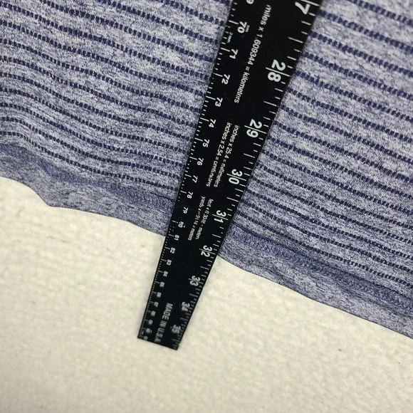 Bobby Jones Polo Shirt Mens Large Blue Striped Performance‎ Collection EC - Picture 5 of 13